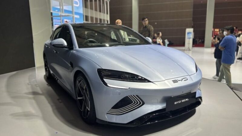 BYD Salip Toyota Kuasai Pasar Kendaraan Listrik (Foto: ANTARA/Pamela Sakina)