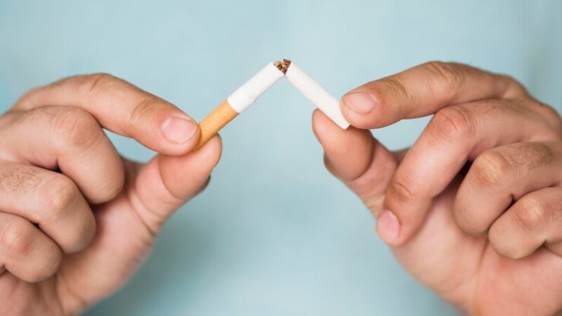 Ilustrasi tolak rokok