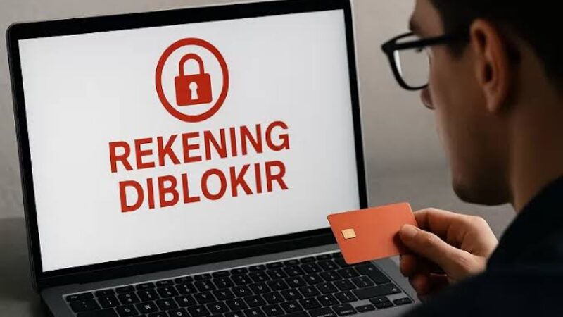 Ilustrasi Blokir Rekening