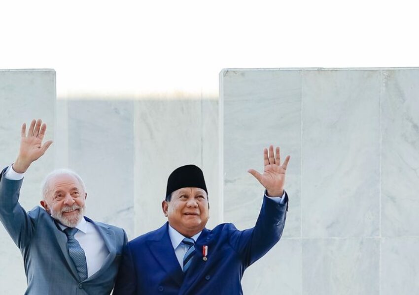 Presiden Indonesia bersama Presiden Brazil