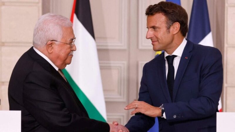 Presiden Prancis dan Palestina