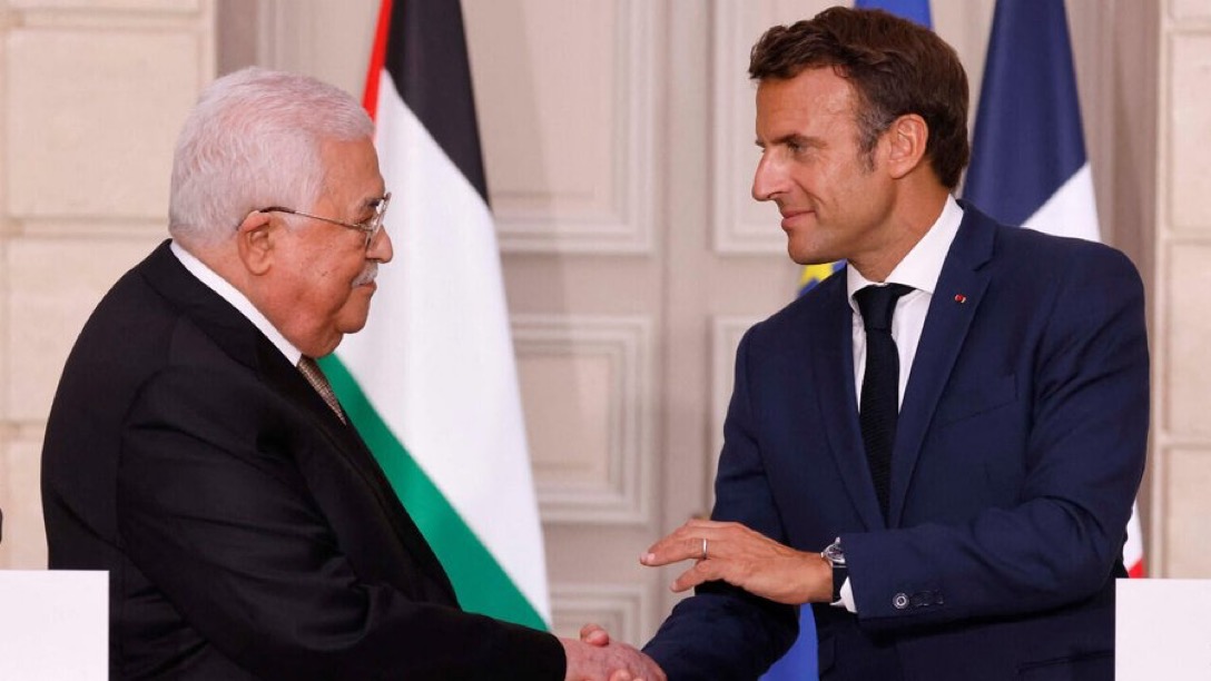 Presiden Prancis dan Palestina
