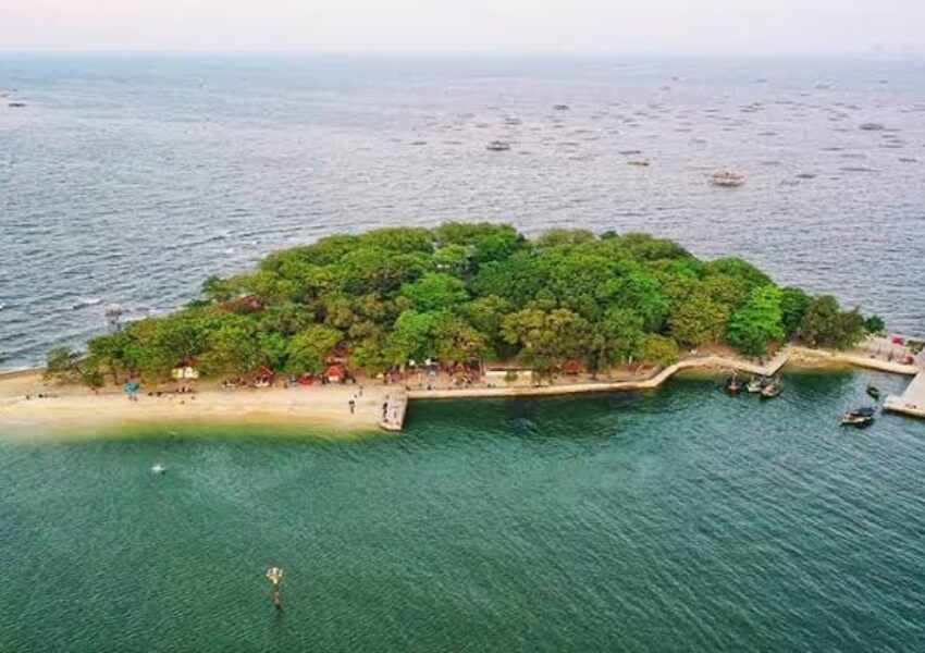 Pulau Onrust di Kepulauan Seribu (dok Pulau Seribu)