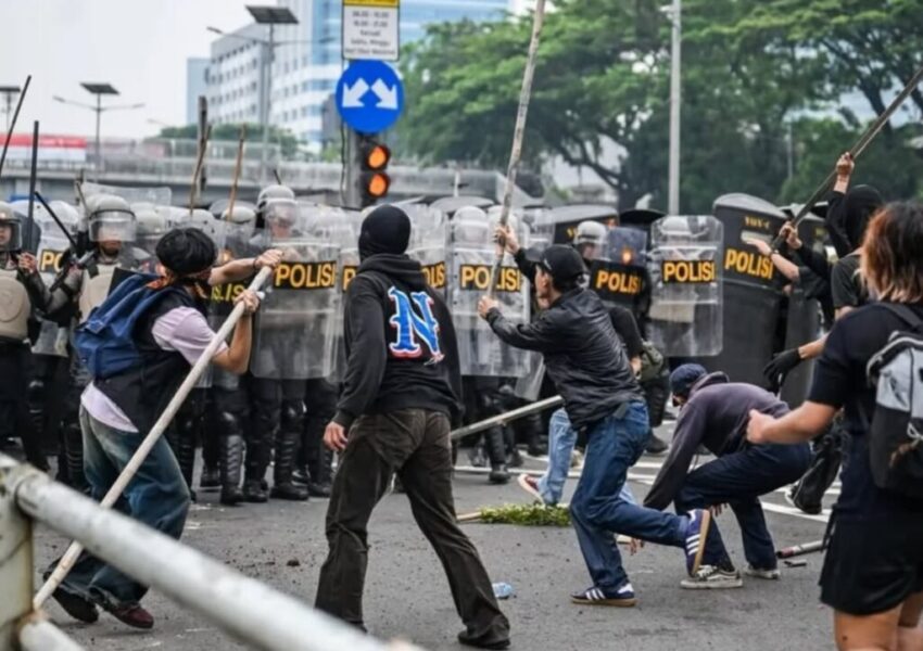 Demo 25 Agustus (dok X)