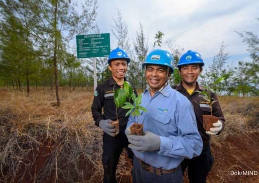 Ilustrasi anggota grup MIND ID