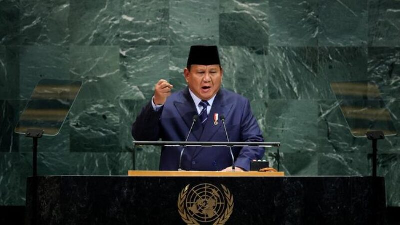 Prabowo di Sidang Umum PBB