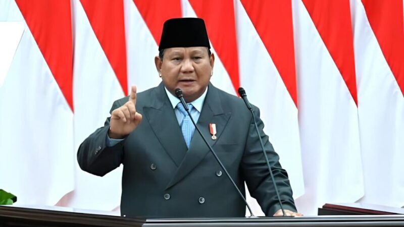 Presiden Prabowo Subianto,
