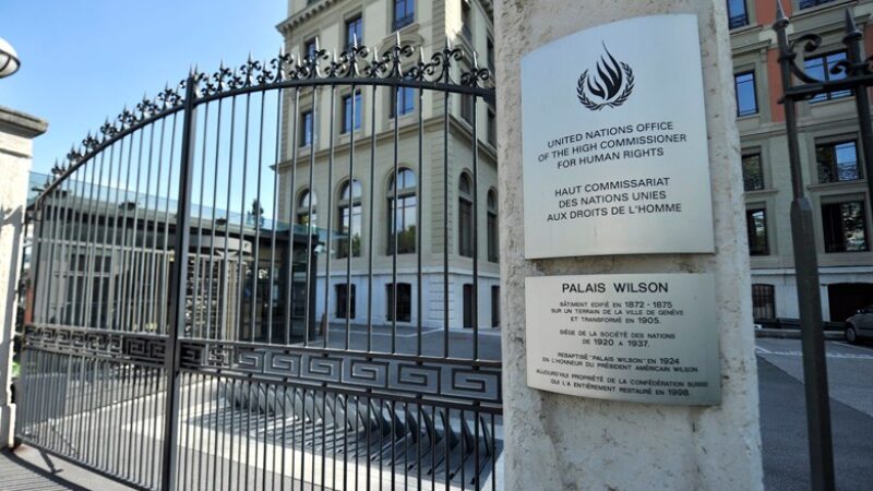 United Nations High Commissioner for Human Rights in Geneva