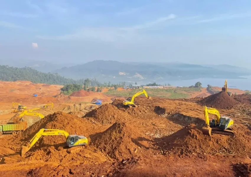 Ilustrasi Tambang Nikel (dok NICL)