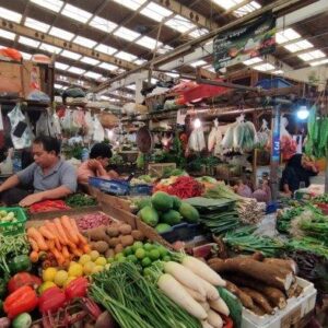Pasar KojanBarunJakarta Utara (dok TribunJakarta)