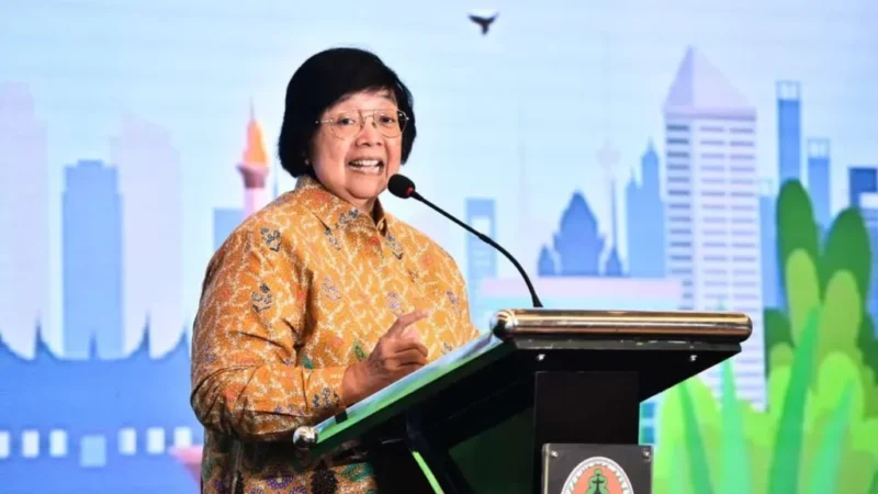 Eks Menteri KLHK, Siti Nurbaya