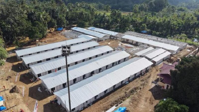 Huntara Bencana (dok Tempo)