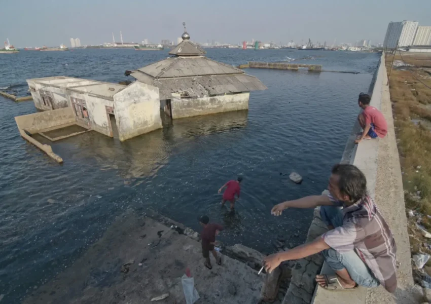 Ilustrasi Jakarta Tenggelam (dok VICE)