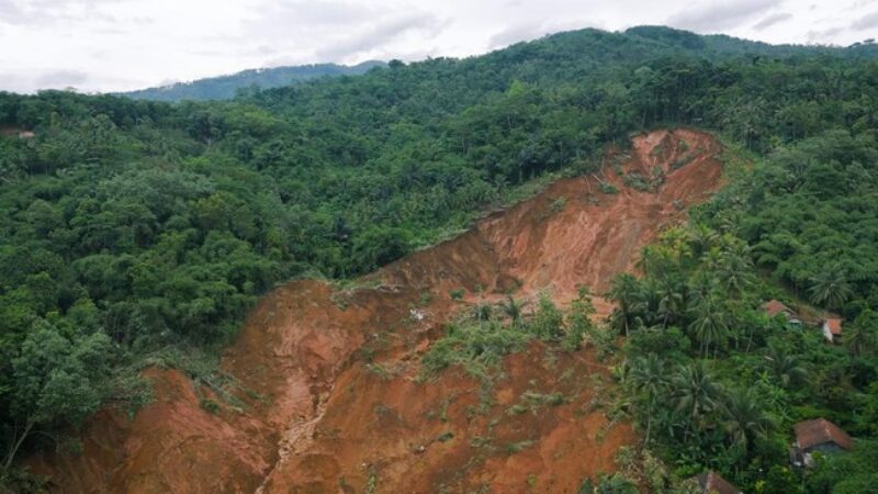 Longsor di Cisarua Bandung Barat (dok Istockphoto:Mr Saryanto