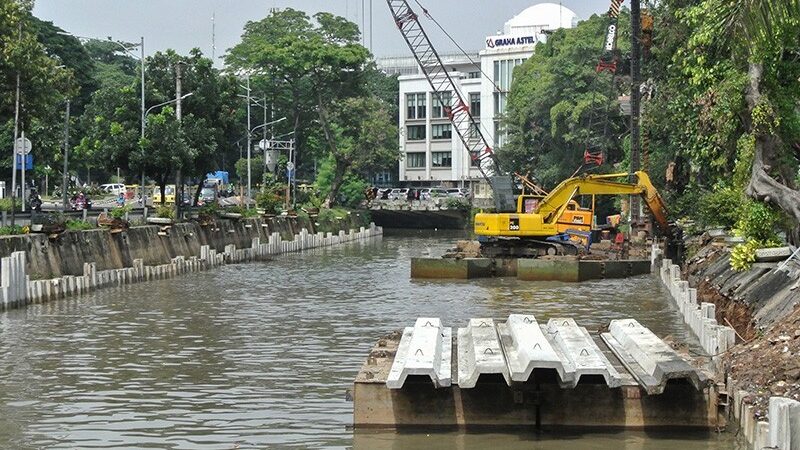 Normalisasi Kali Ciliwung (dok MNC Media)