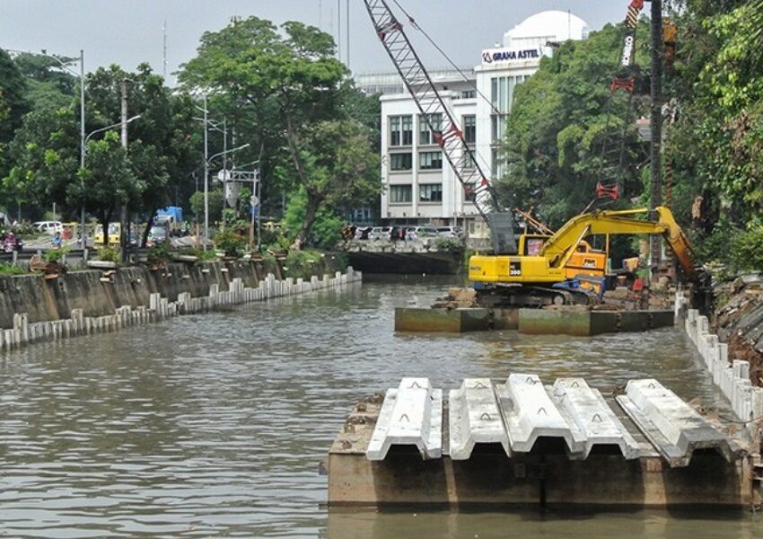 Normalisasi Kali Ciliwung (dok MNC Media)