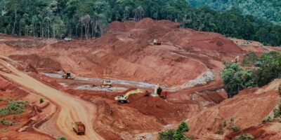 Ilustrasi tambang Nikel di Raja Ampat