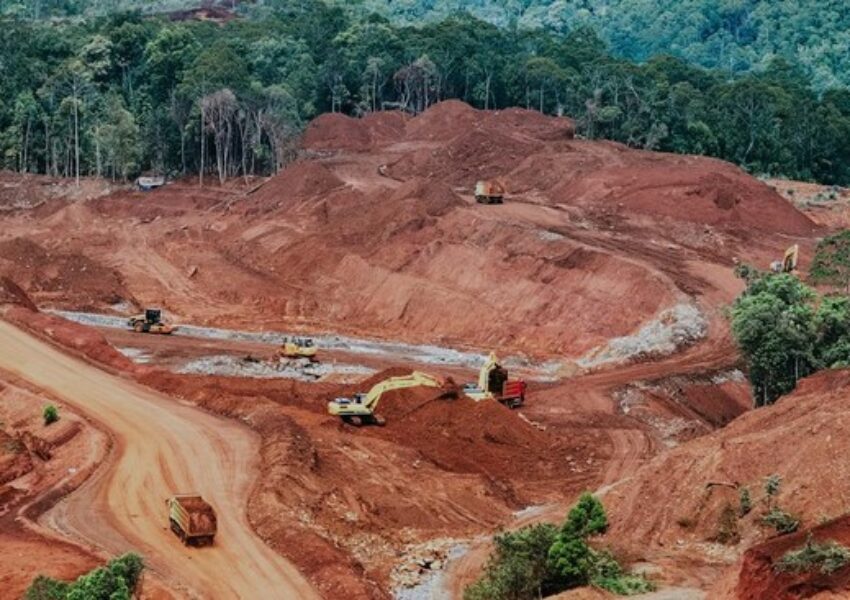 Ilustrasi tambang Nikel di Raja Ampat