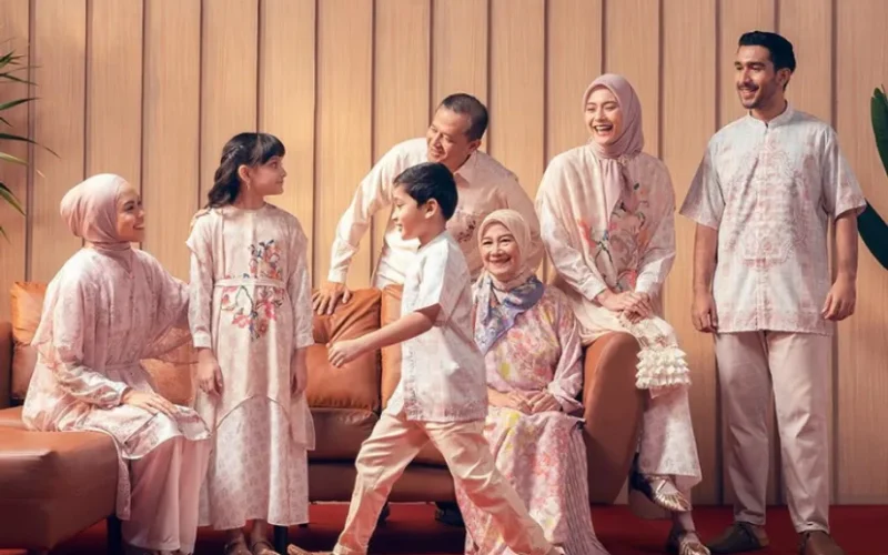 Ilustrasi Baju Lebaran