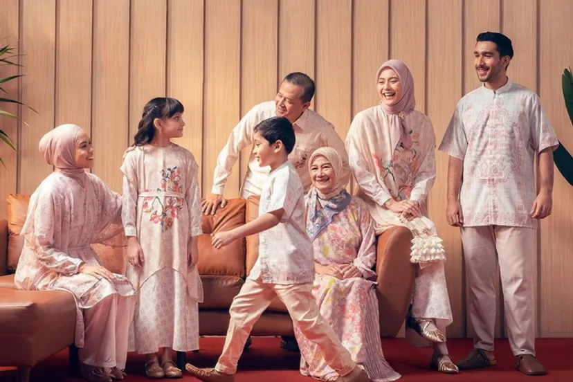 Ilustrasi Baju Lebaran