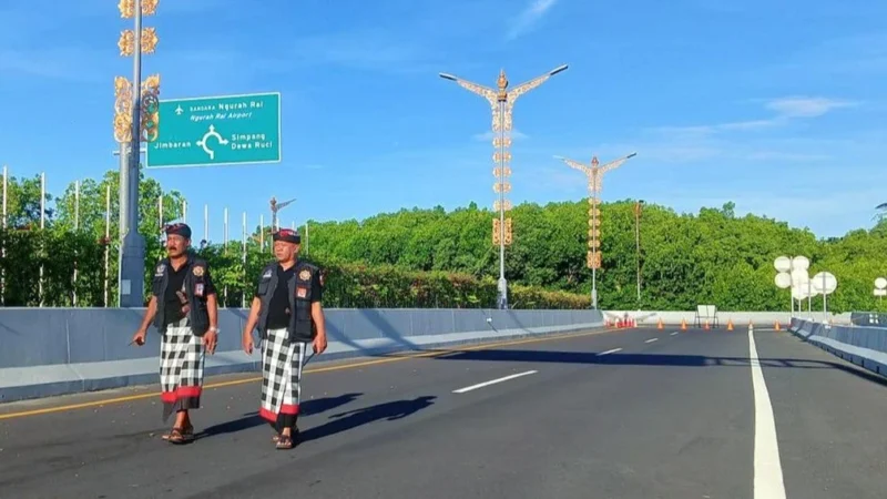 Suasana Nyepi Bali