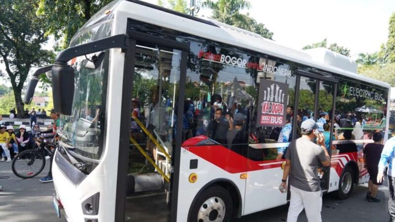Bus Listrik Bogor