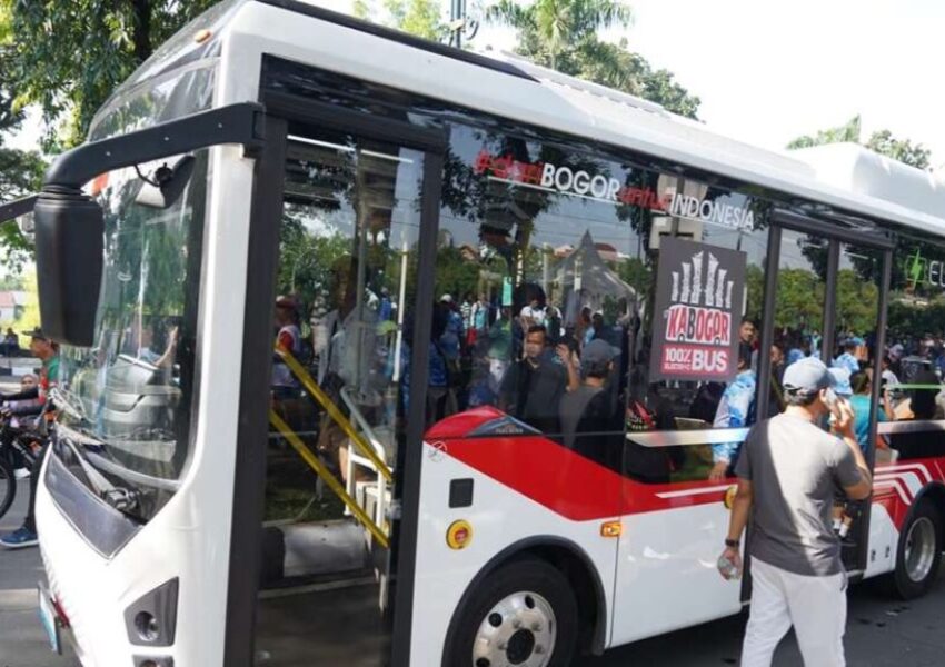 Bus Listrik Bogor