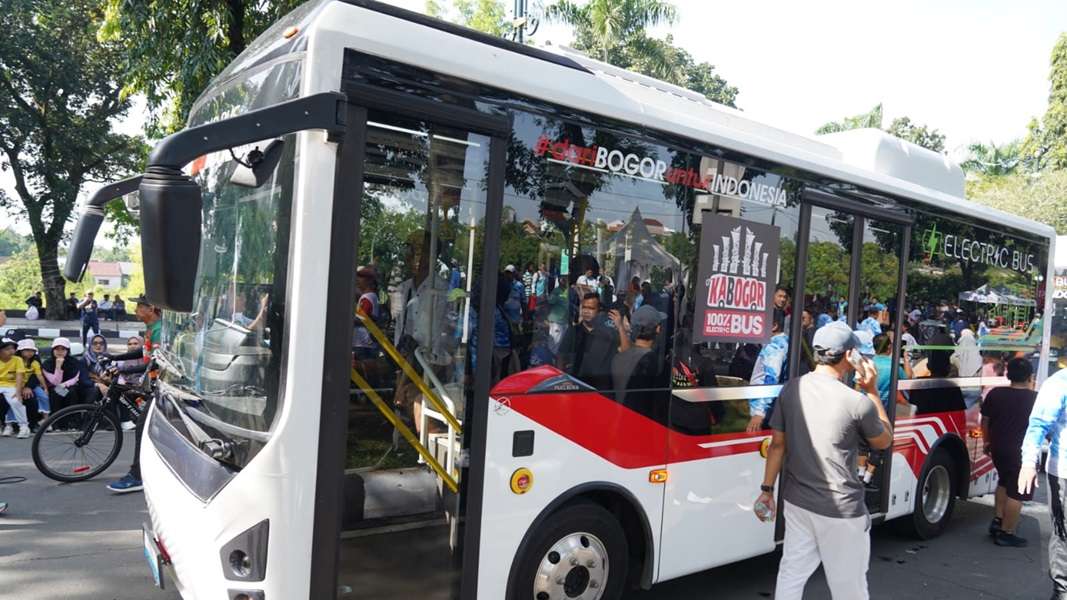 Bus Listrik Bogor