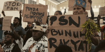 Masyarakat Merauke menolak PSN
