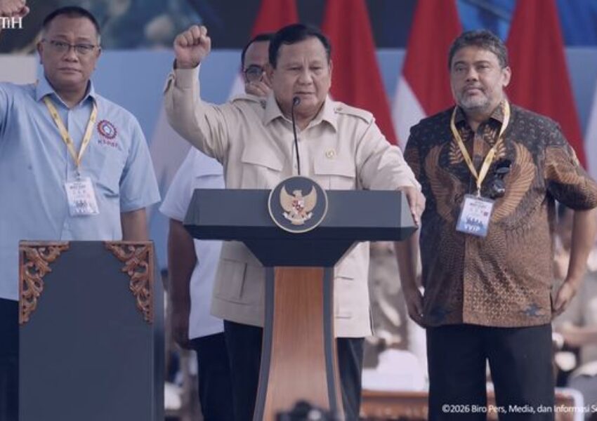 Presiden Prabowo di Hari Buruh 2026