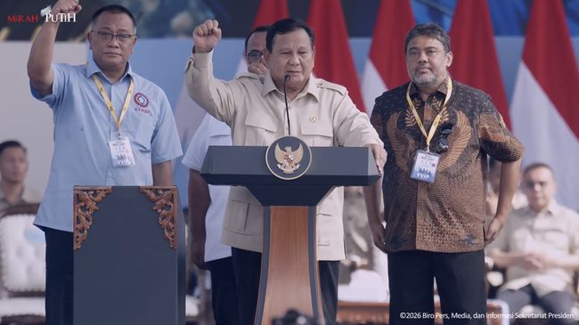 Presiden Prabowo di Hari Buruh 2026