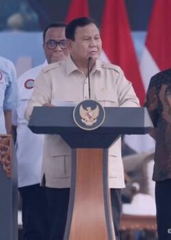 Presiden Prabowo di Hari Buruh