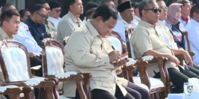Presiden Prabowo saat Hari Buruh 2026