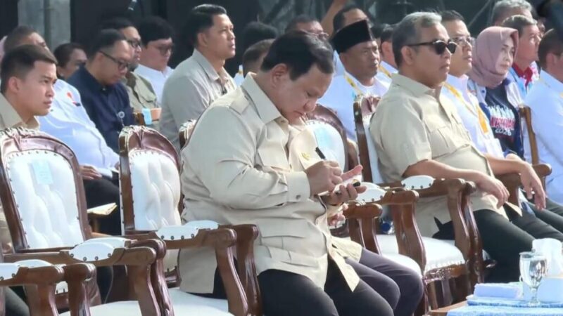 Presiden Prabowo saat Hari Buruh 2026
