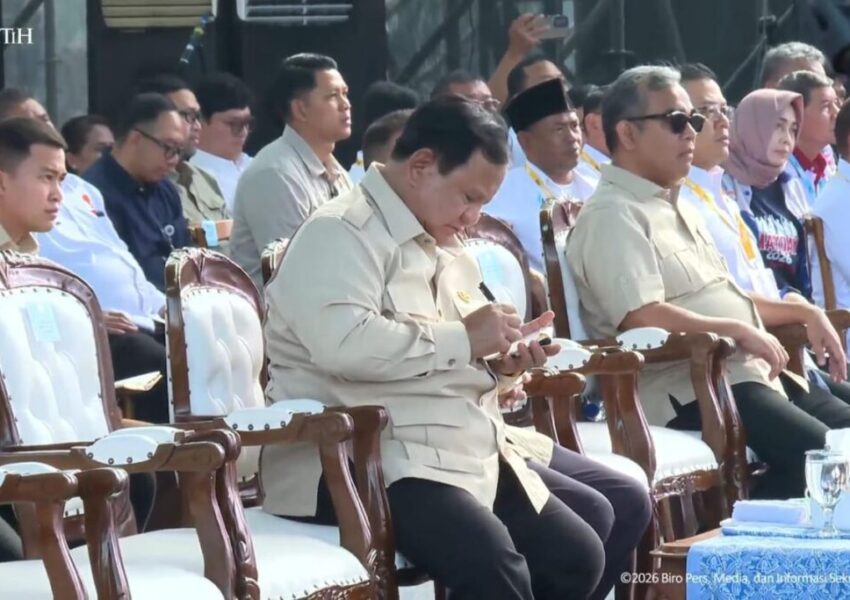 Presiden Prabowo saat Hari Buruh 2026