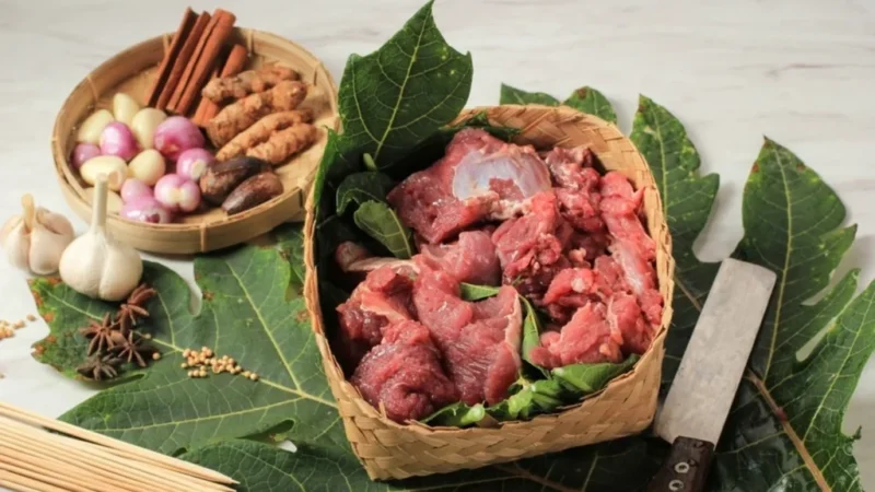 ilustrasi daging kurban