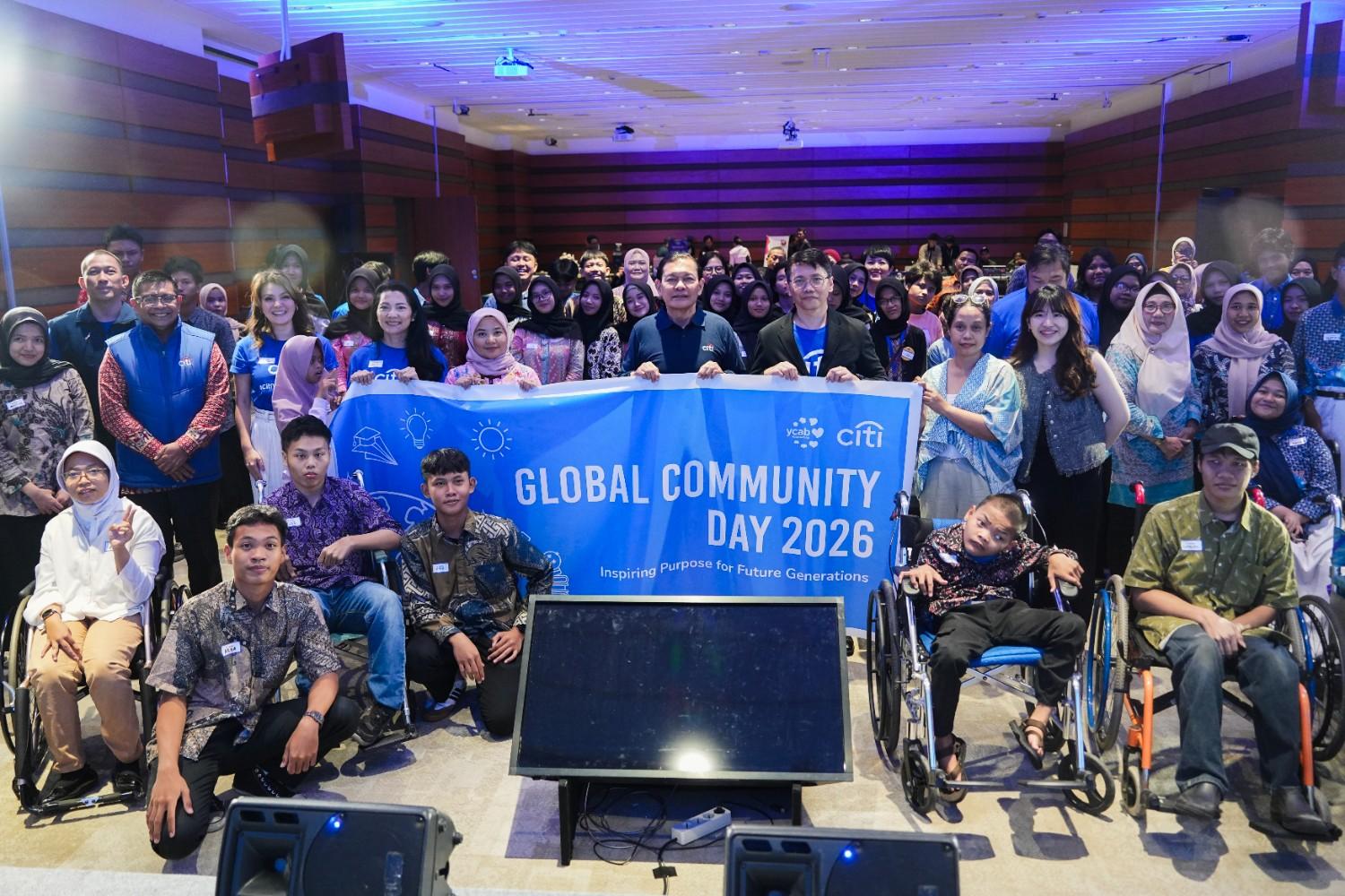 Global Community Day 2026, Citi Indonesia dan YCAB Foundation Gelar Edukasi Keuangan Inklusif bagi Remaja Penyandang Disabilitas