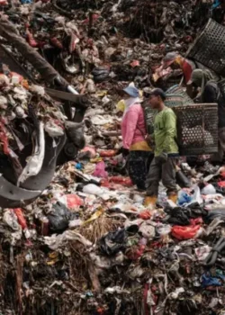 Sampah di Bantargebang (dok BBC)