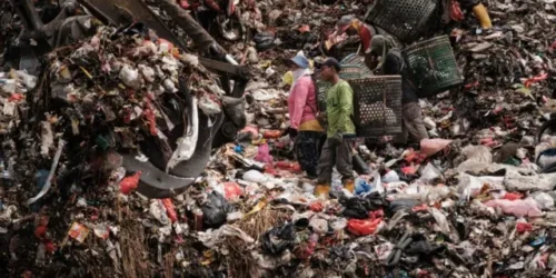 Sampah di Bantargebang (dok BBC)