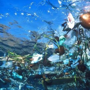 Sampah di laut (Mongabay)