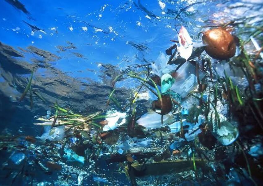 Sampah di laut (Mongabay)