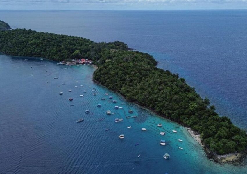 Ilustrasi Pulau
