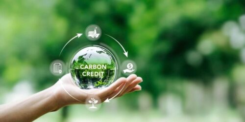 Ilustrasi carbon credits - perdagangan karbon
