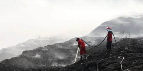 Kebakaran TPA Jatiwaringin (dok BNPB)