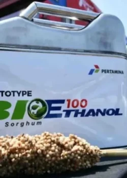 Kemasan prototype bioetanol. Dok Pertamina