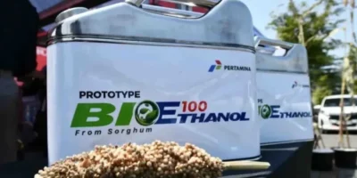 Kemasan prototype bioetanol. Dok Pertamina