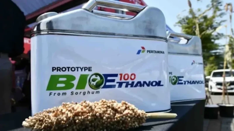 Kemasan prototype bioetanol. Dok Pertamina