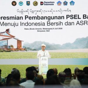 Zulhas saat peresmian PSEL Bali (dok Danantara)