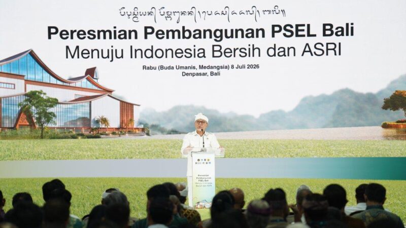 Zulhas saat peresmian PSEL Bali (dok Danantara)