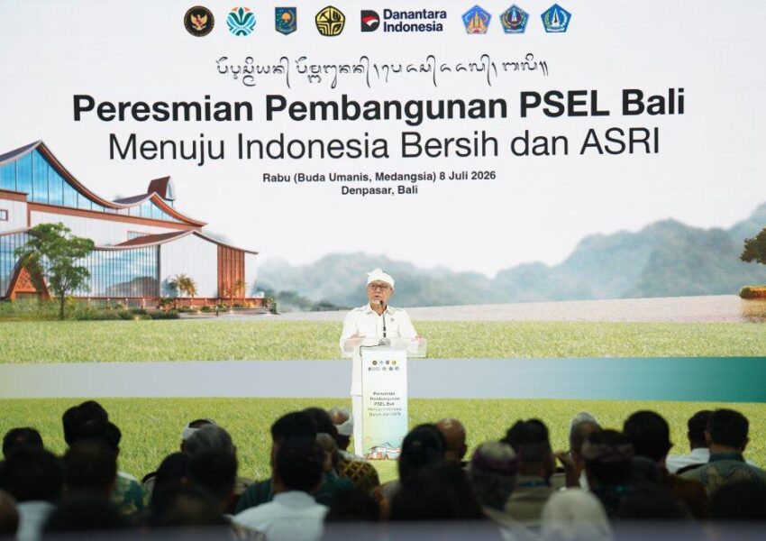 Zulhas saat peresmian PSEL Bali (dok Danantara)